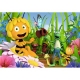 Ravensburger Puzzle - Biene Maja auf der Blumenwiese, 2x12 Teile
