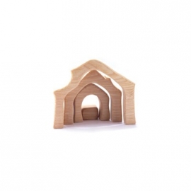 Krippenstall - Minis mit Geschenkkiste
