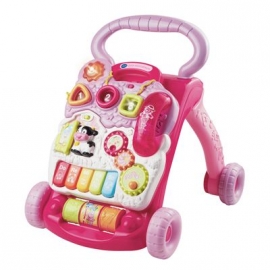 VTech - Baby - Spiel- und Laufwagen pink