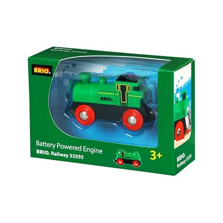 BRIO Bahn - Speedy Green Batterielok