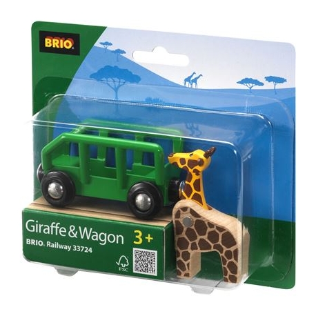 BRIO Bahn - Giraffenwagen