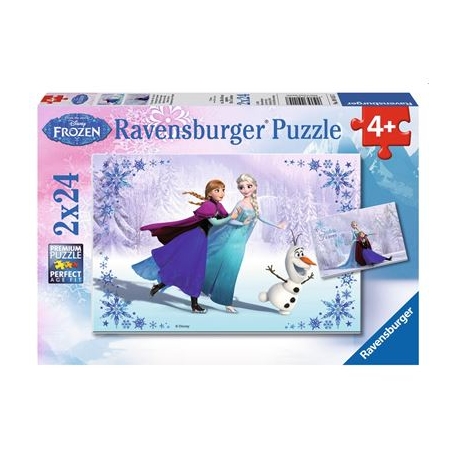 Ravensburger Puzzle - Schwestern für immer, 2x24 Teile