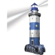 Ravensburger Puzzle - 3D Vision Puzzle - Leuchtturm bei Nacht, 216 Teile
