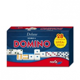 Noris Spiele - Deluxe Domino Double 6 in Magnetschachtel