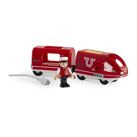BRIO Bahn - Roter Akku-Reisezug