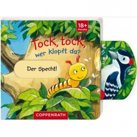 Coppenrath - Mini-Pappe mit Schiebern:Tock, tock, wer klopft da?