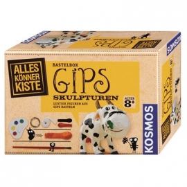 KOSMOS - Alles Könner Kisten - Gips-Skulptur