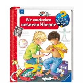 Ravensburger Buch - Wieso? Weshalb? Warum? - Wir entdecken unseren Körper (mit Kinderstethoskop)