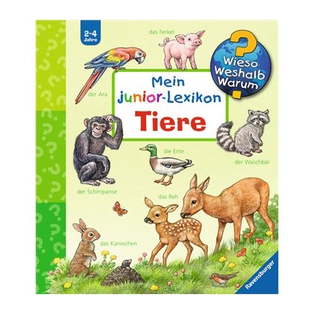 Ravensburger Buch - Wieso? Weshalb? Warum? - Junior - Mein junior-Lexikon Tiere