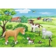 Ravensburger Puzzle - Tierkinder auf dem Land, 2 x 12 Teile