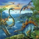 Ravensburger Puzzle - Faszination Dinosaurier, 3 x 49 Teile