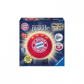 Ravensburger Puzzle - puzzleball - Nachtlicht FC Bayern München, 72 Teile