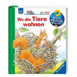 Ravensburger Buch - Wieso? Weshalb? Warum? - Junior - Wo die Tiere wohnen