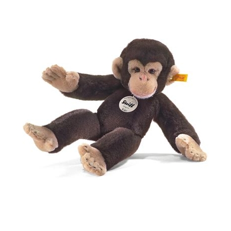 Steiff - Wildtiere - Koko Schimpanse, 35 cm, dunkelbraun