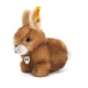 Steiff - Hoppel Hase, braun gespitzt, 14 cm