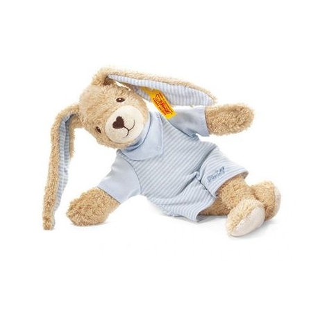 Steiff - Hoppel Hase, blau, 20 cm