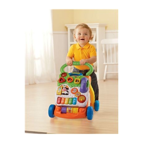 VTech - Baby - Spiel- und Laufwagen orange