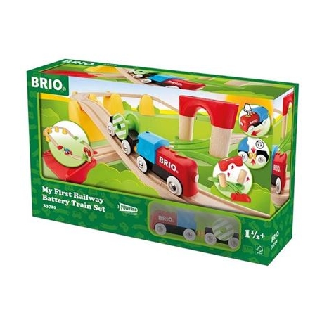 BRIO Bahn - Mein erstes BRIO Bahn Set mit Batterielok