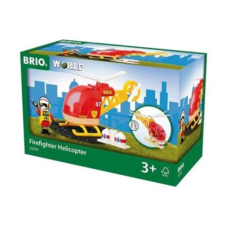 BRIO Bahn - Feuerwehr-Hubschrauber