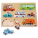 HABA - Greifpuzzle Fahrzeug-Welt, 8 Teile