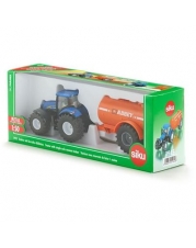 SIKU Farmer - Traktor mit Ein-Achs-Güllefass