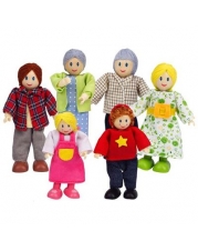Hape - Puppenfamilie - Helle Hautfarbe
