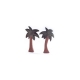 Palmengruppe, 2-teilig - Minis mit Geschenkkiste