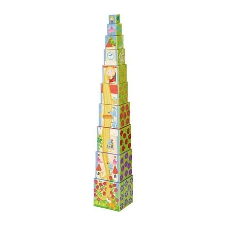 HABA - Stapelwürfel Rapunzel