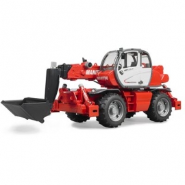 BRUDER - Manitou Teleskopstapler MRT 2150 mit Zubehör