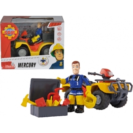 Simba - Feuerwehrmann Sam - Mercury-Quad mit Figur