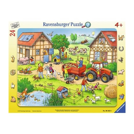 Ravensburger Puzzle - Rahmenpuzzle - Mein kleiner Bauernhof, 24 Teile