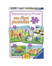 Ravensburger Puzzle - my first Puzzle - Niedliche Haustiere, 8 Teile