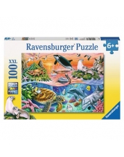 Ravensburger Puzzle - Bunter Ozean, 100 XXL-Teile