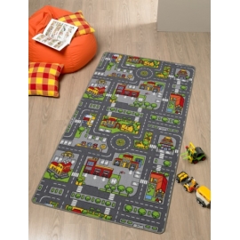 Spielteppich City 100x190cm