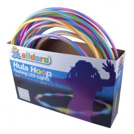 LED Hula Hoop 60-78cm im Display