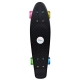 No Rules - Skateboard fun NEON mit Leuchtrollen