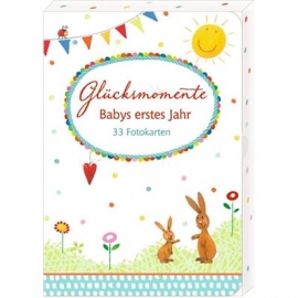 Coppenrath Verlag - Glücksmomente - Babys erstes Jahr (33 Fotokarten)