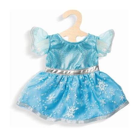 Heless - Kleid Eis-Prinzessin, Gr. 28-35 cm