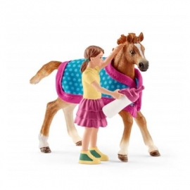 Schleich - Horse Club - Fohlen mit Decke