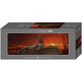 Heye - Panoramapuzzle 2000 Teile - Edition Alexander von Humboldt - Red Dawn, Alex Bernasconi