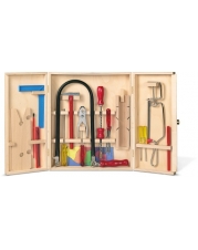 Laubsägeschrank inkl. Werkzeug