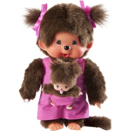 Monchhichi Mother Care Pink Girl, 20 cm