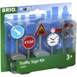 BRIO Bahn - Verkehrszeichen-Set