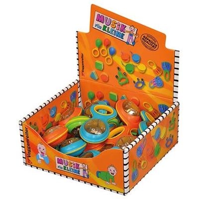 Voggenreiter - Musik für Kleine - Baby-Glöckchen-Shaker, im 24er-Display