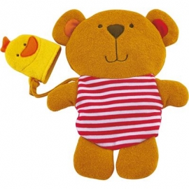 Hape - Teddy-Waschhandschuh mit Entchen