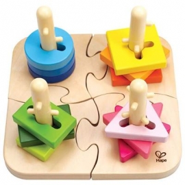 Hape - Kreatives Steckpuzzle