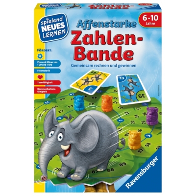 Ravensburger Spiel - Affenstarke Zahlen-Bande