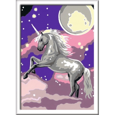 Ravensburger Spiel - Malen nach Zahlen Junior - Einhorn