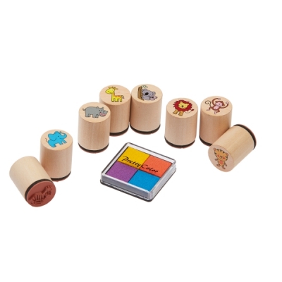 Stempel Wilde Tiere (8 Stempel)