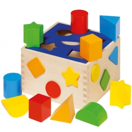 Sortierbox aus Holz